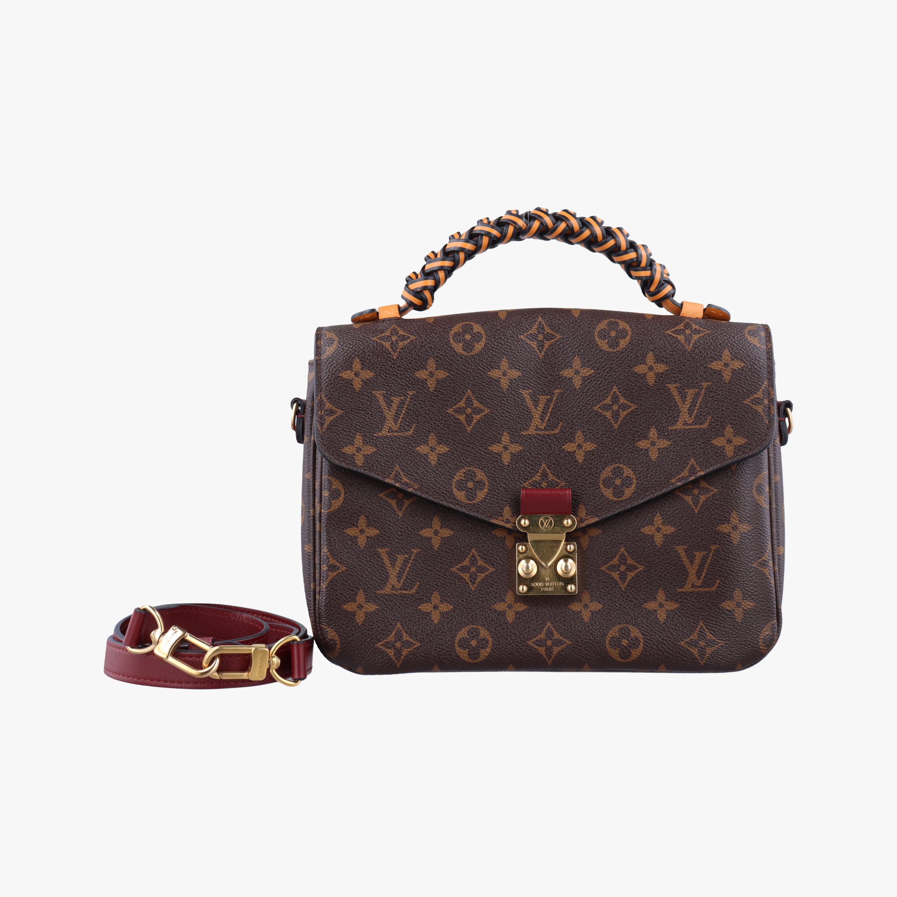 Pre-owned Louis Vuitton Pochette Metis Monogram/Brown Monogram Canvas M44668 shoulderbag | stylenewstar