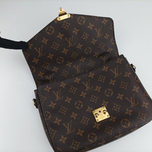 Pre-owned Louis Vuitton Pochette Metis Monogram/Brown Monogram Canvas M44668 shoulderbag | stylenewstar