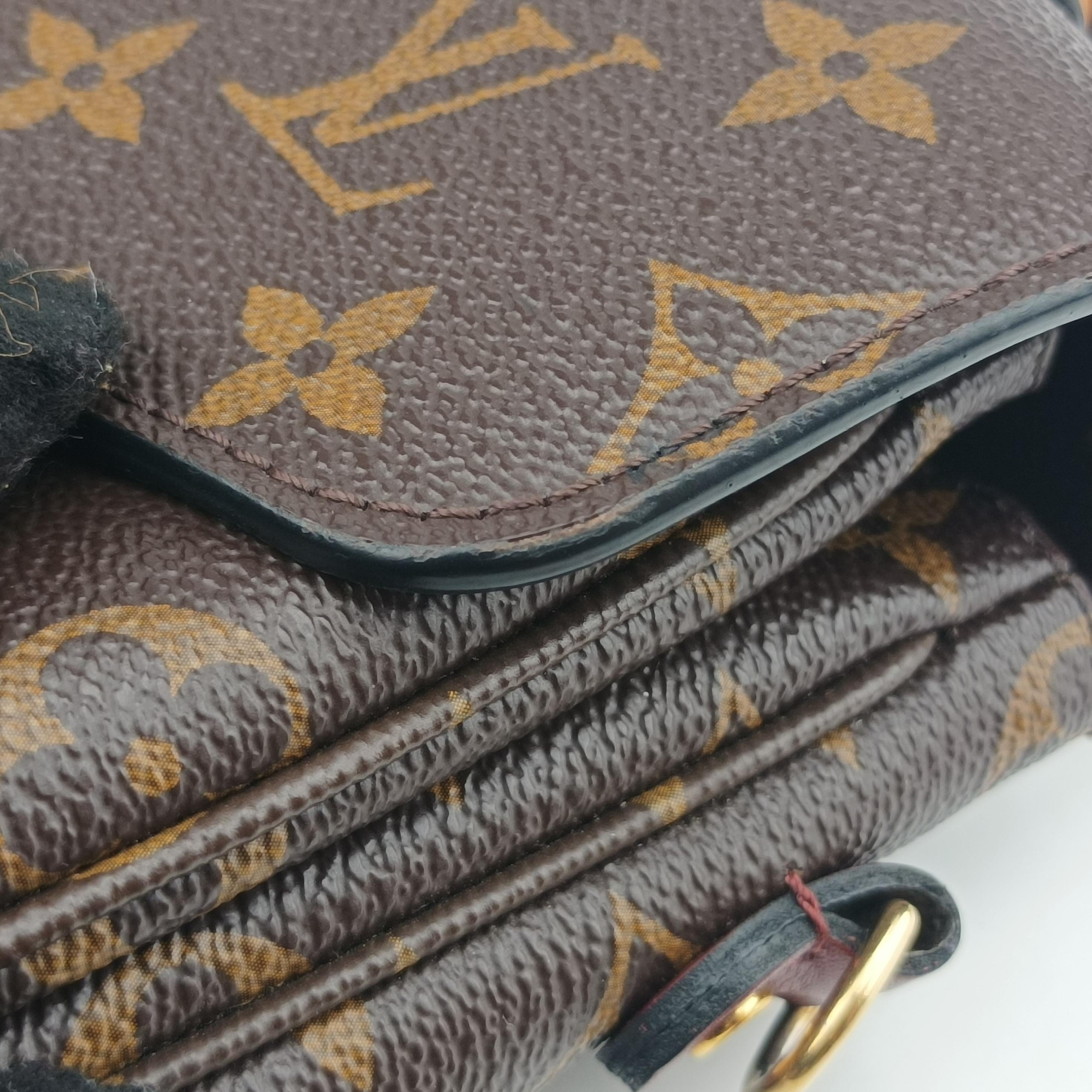 Pre-owned Louis Vuitton Pochette Metis Monogram/Brown Monogram Canvas M44668 shoulderbag | stylenewstar