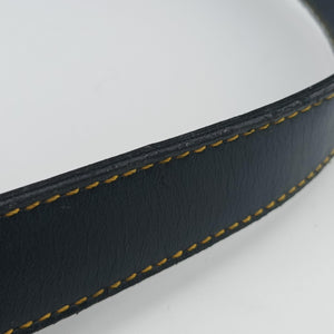 Pre-owned Christian Dior Saddle Navy x Gray Jacquard  shoulderbag | stylenewstar