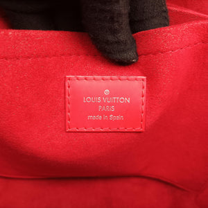 Secondhand Louis Vuitton SAINT MICHEL brown×COQUELICOT Monogram Canvas×calf leather M44031 shoulderbag | stylenewstar