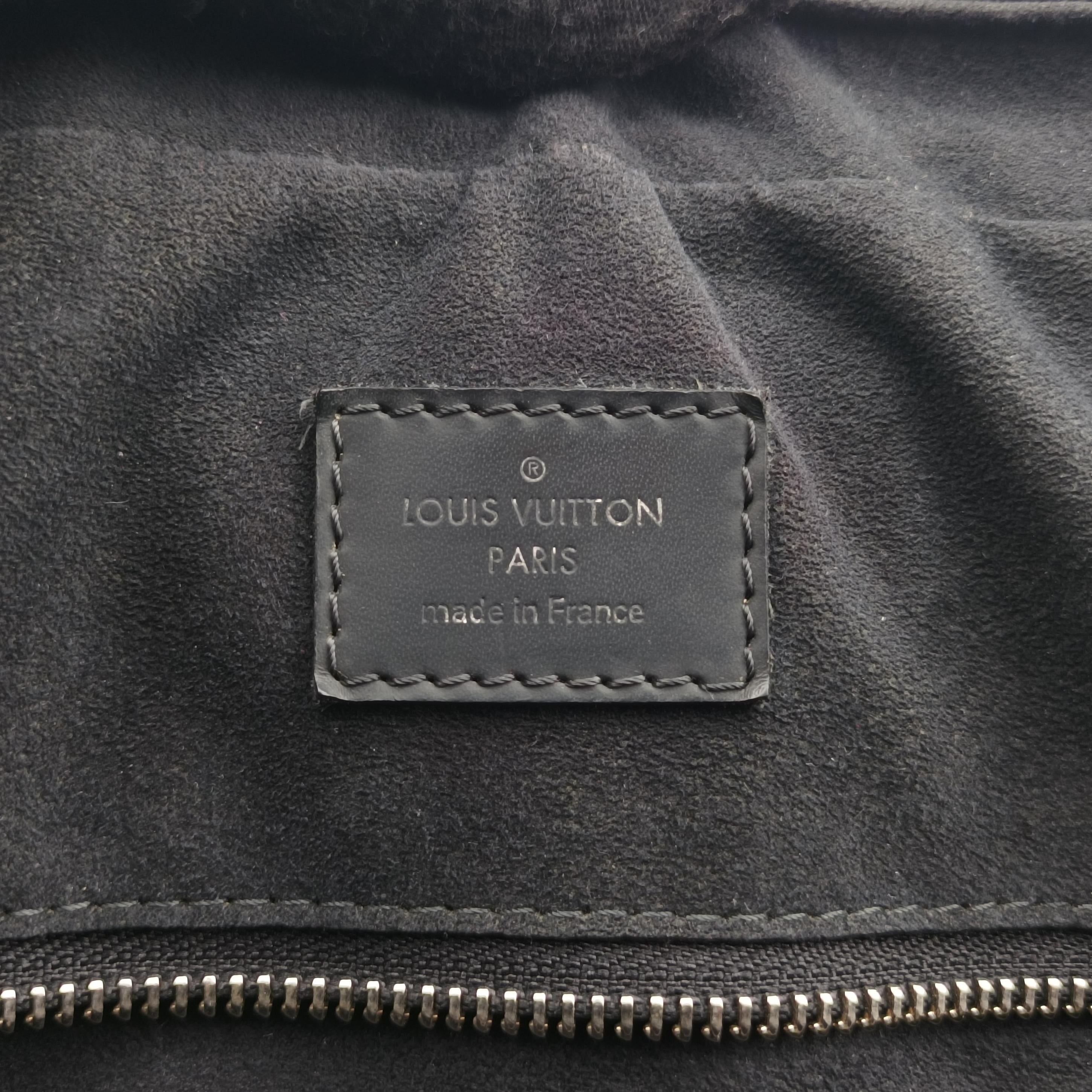 Pre-owned Louis Vuitton Porte-Documents Jour NM Noir Damier Graphite N48260 handbag | stylenewstar