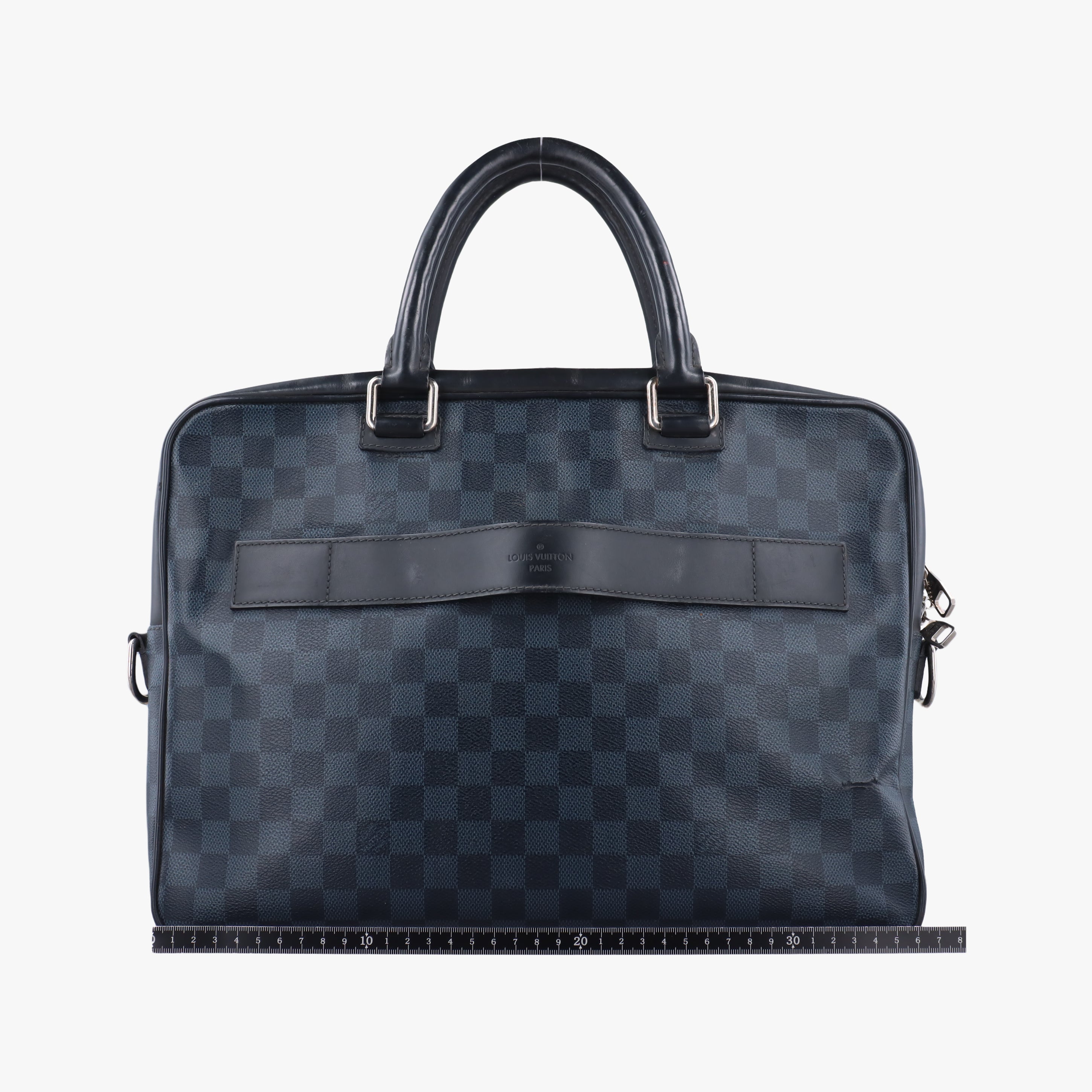 Pre-owned Louis Vuitton Porte-Documents Jour NM Noir Damier Graphite N48260 handbag | stylenewstar