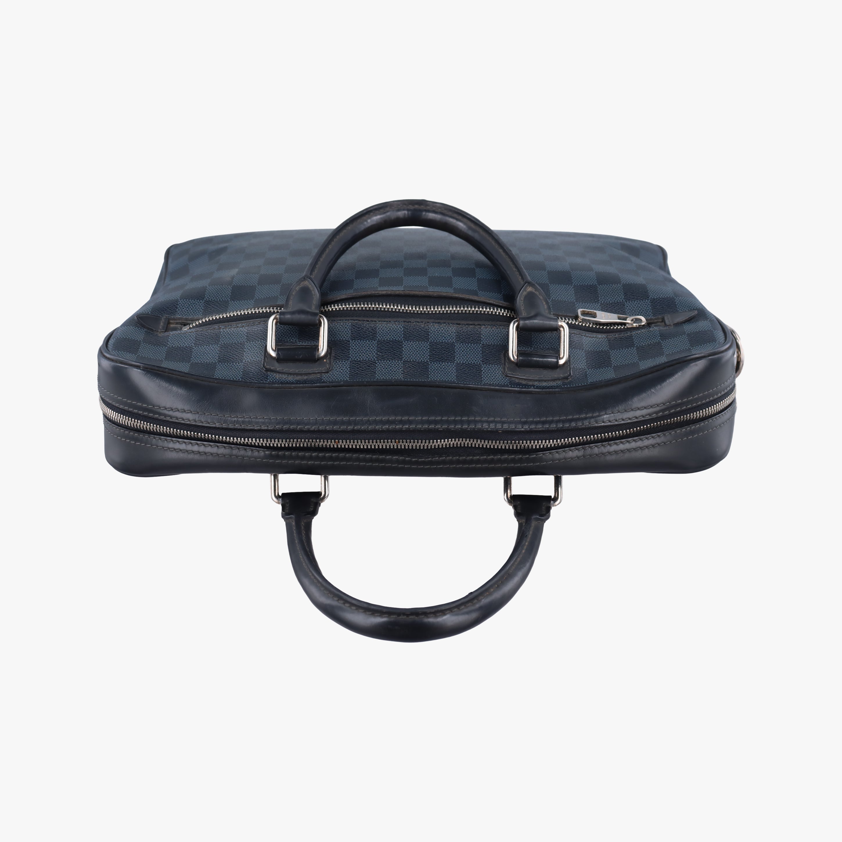 Pre-owned Louis Vuitton Porte-Documents Jour NM Noir Damier Graphite N48260 handbag | stylenewstar