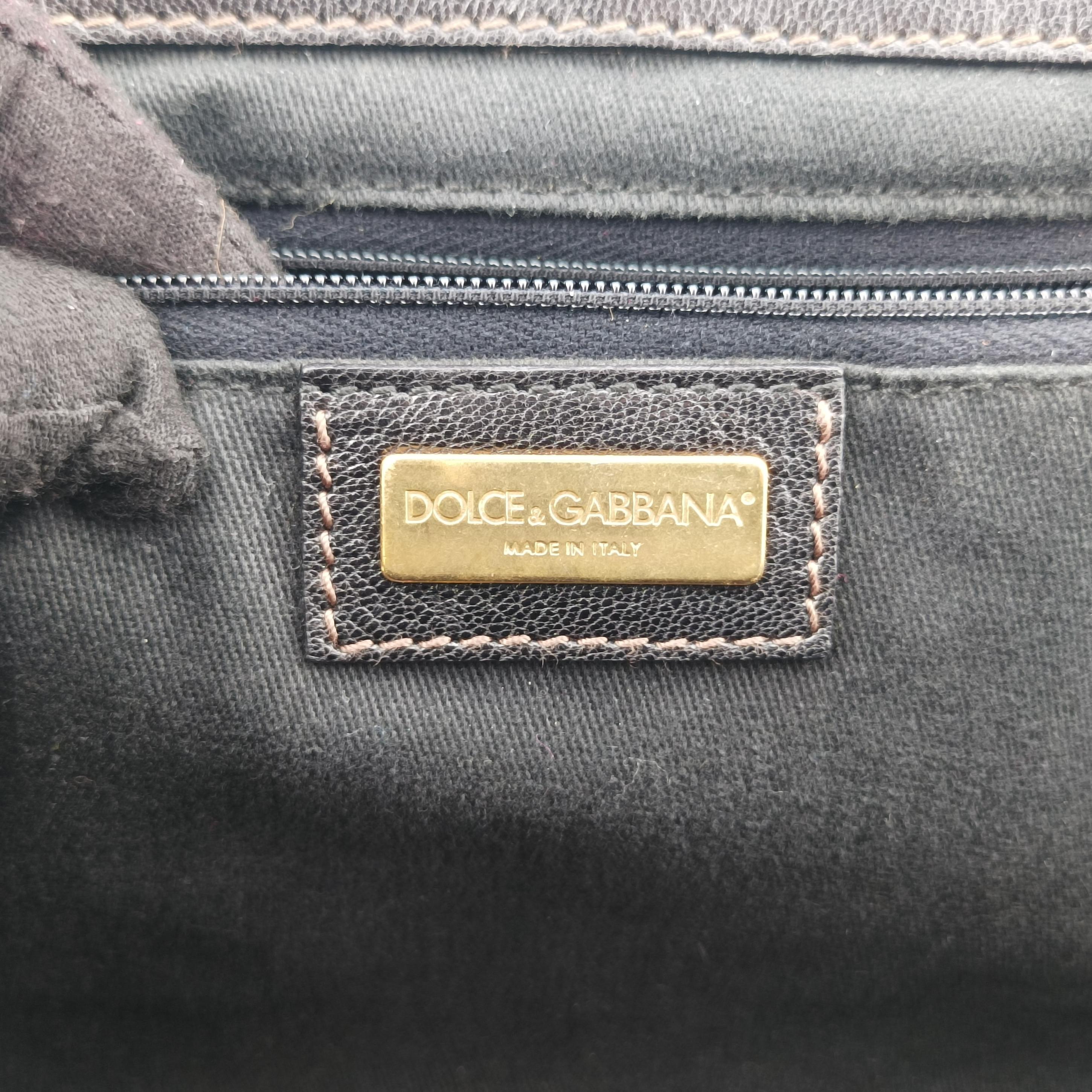 Pre-owned Dolce & Gabbana Leopard print Multicolour ponyhair  handbag | stylenewstar