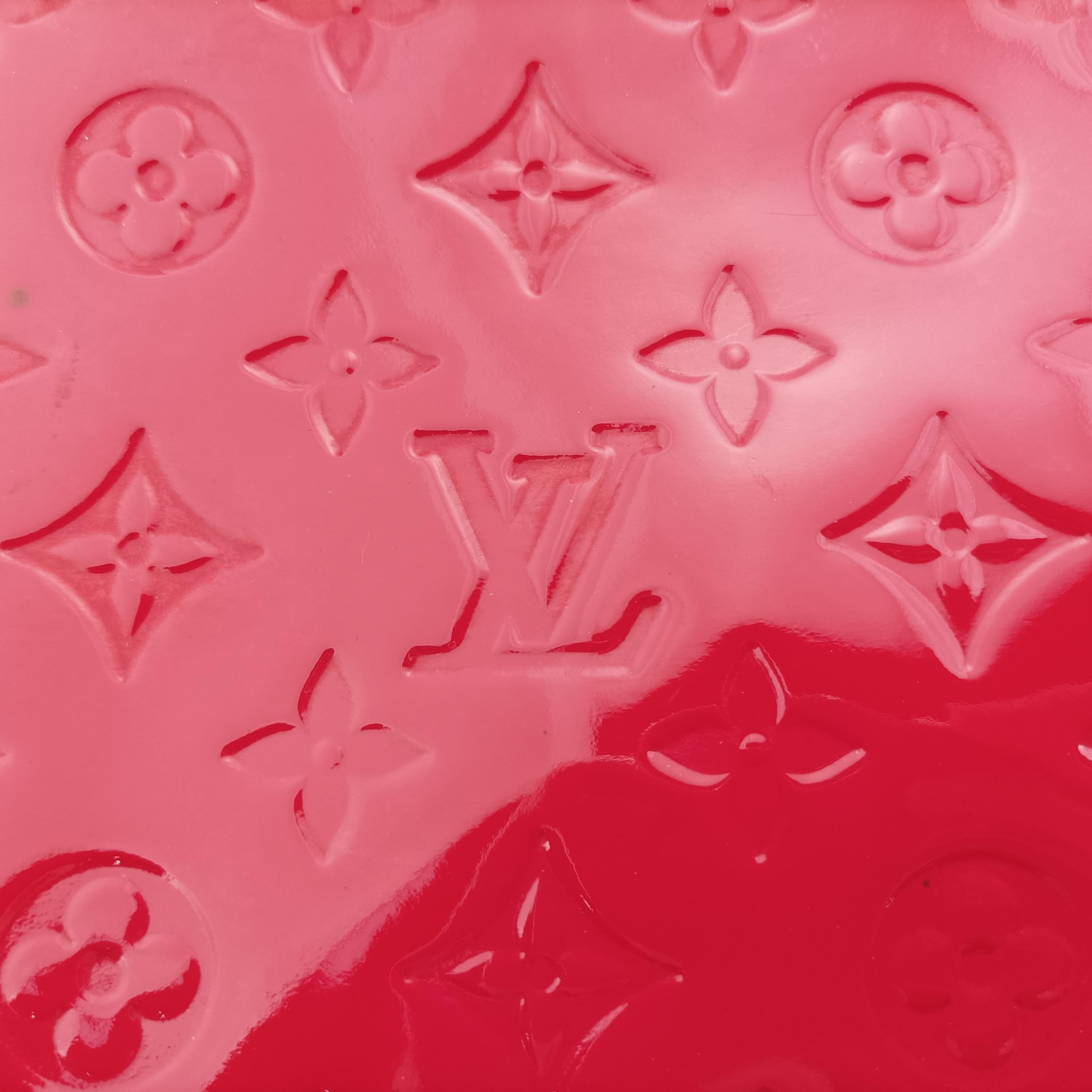 Pre-owned Louis Vuitton Alma PM pomme d'amour Vernis M90096 handbag | stylenewstar