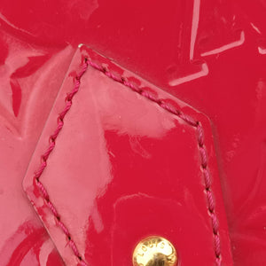 Pre-owned Louis Vuitton Alma PM pomme d'amour Vernis M90096 handbag | stylenewstar