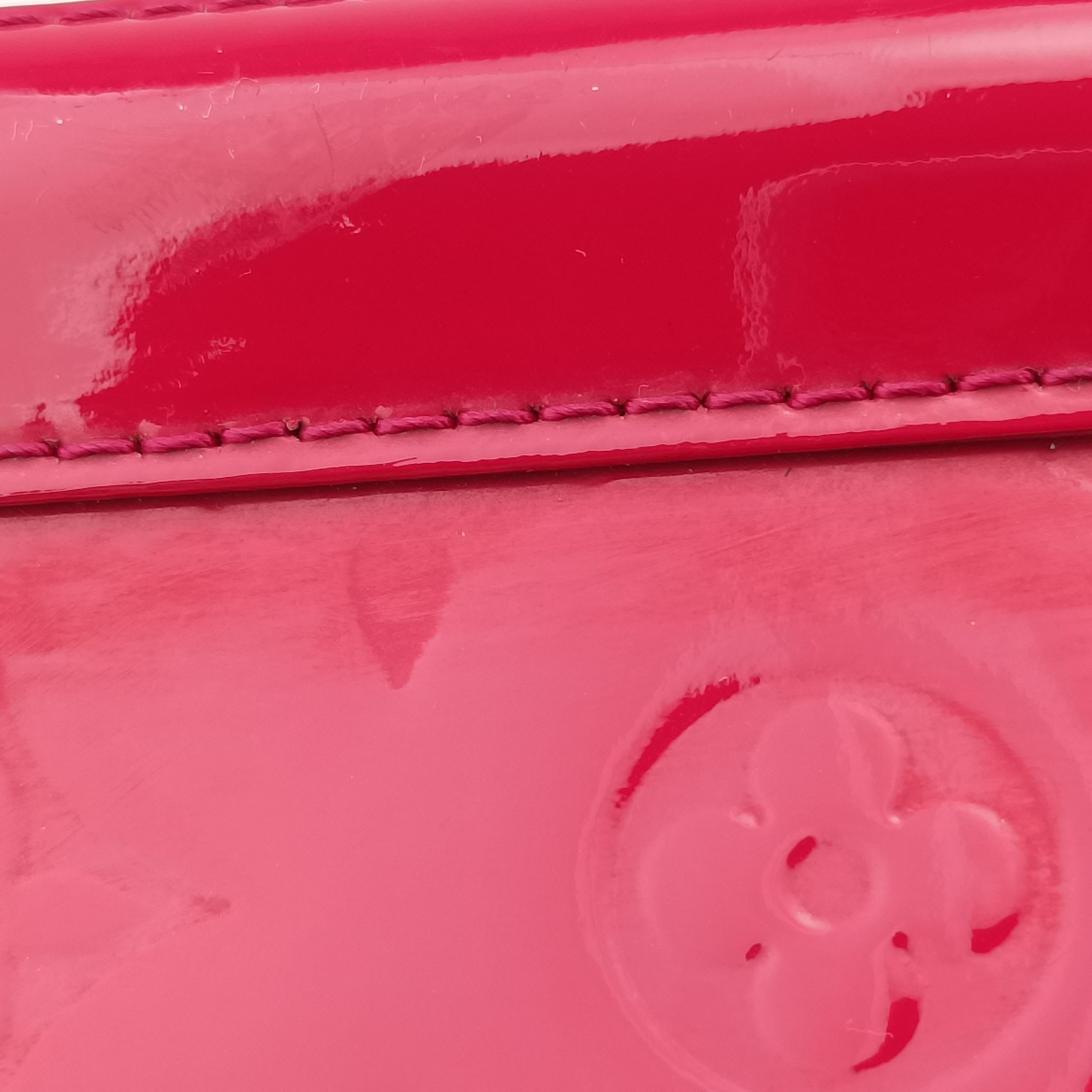 Pre-owned Louis Vuitton Alma PM pomme d'amour Vernis M90096 handbag | stylenewstar