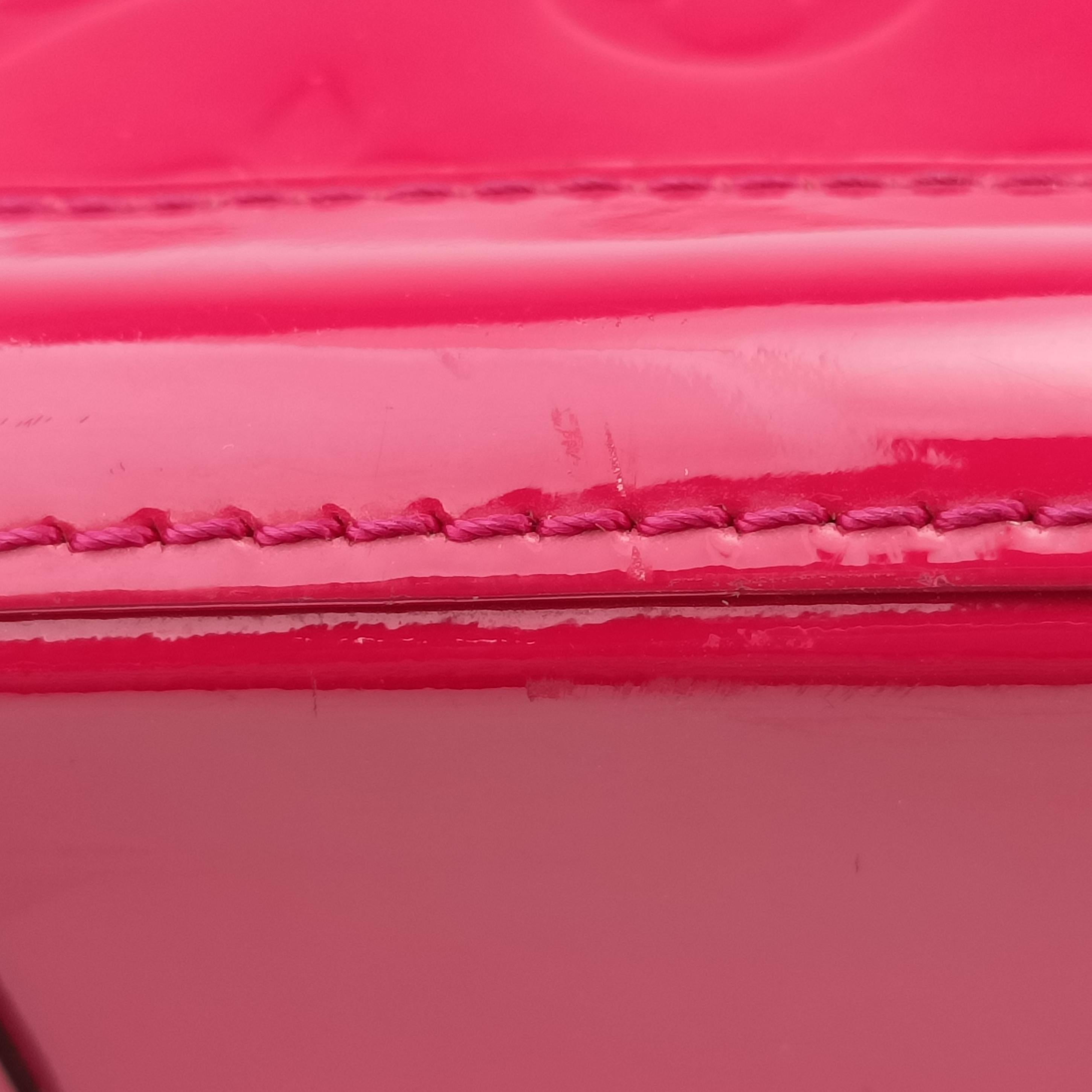 Pre-owned Louis Vuitton Alma PM pomme d'amour Vernis M90096 handbag | stylenewstar