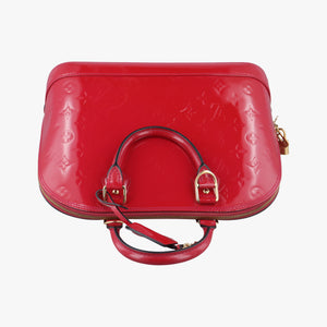 Vintage Louis Vuitton Alma PM pomme d'amour Vernis M90096 handbag | stylenewstar