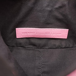 Secondhand Balenciaga Le Cagole Pink Patent  shoulderbag | stylenewstar