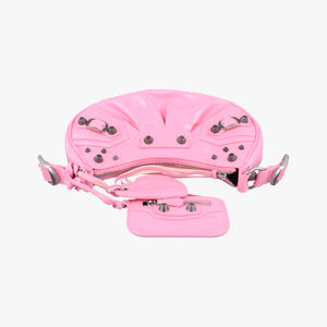 Secondhand Balenciaga Le Cagole Pink Patent  shoulderbag | stylenewstar