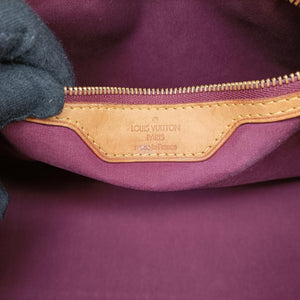 Pre-owned Louis Vuitton Bréa MM Amarante Vernis M91619 handbag | stylenewstar