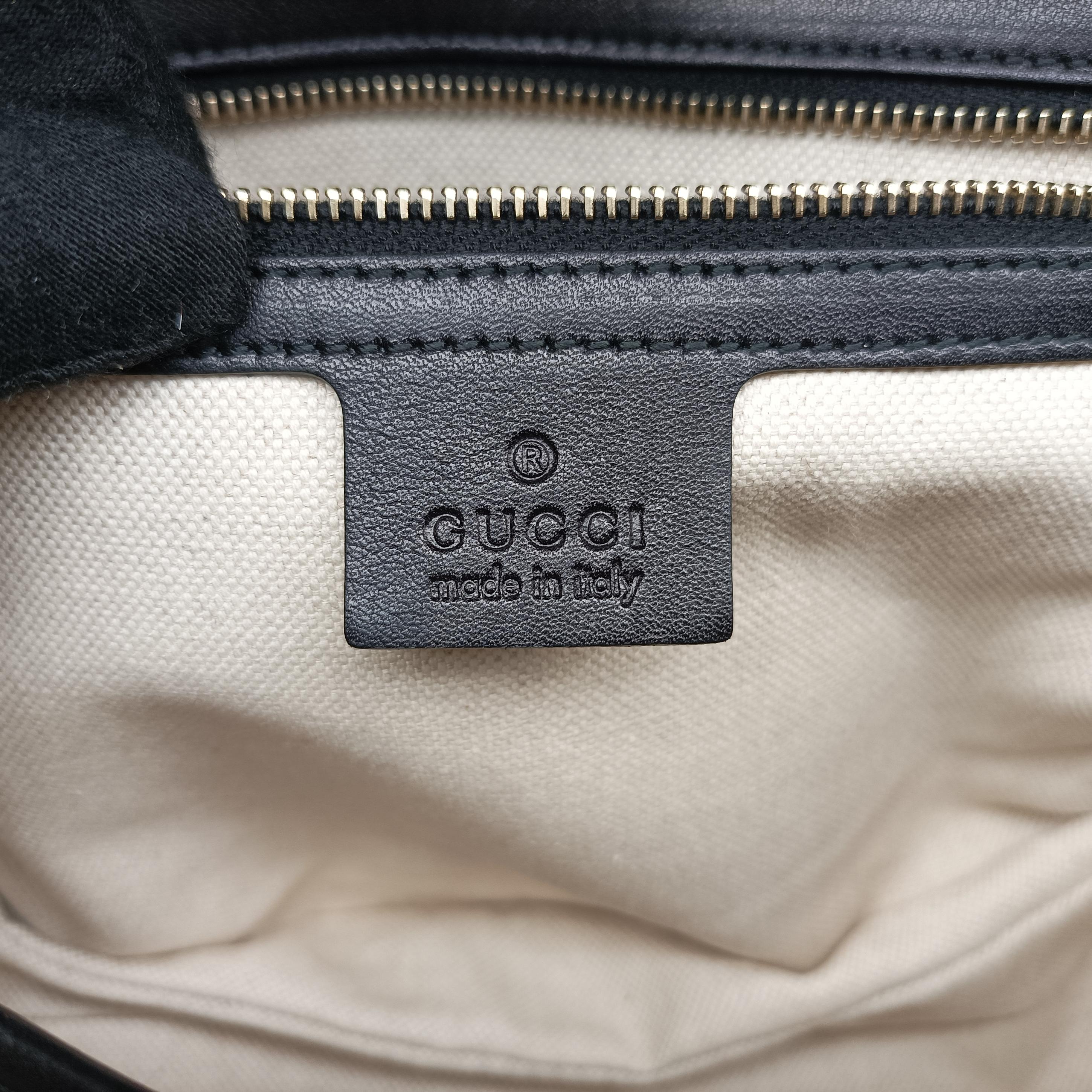 Vintage Gucci New Bamboo Black×Multicolour ponyhair×Leather 240242 shoulderbag | stylenewstar