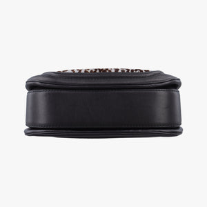 Vintage Gucci New Bamboo Black×Multicolour ponyhair×Leather 240242 shoulderbag | stylenewstar