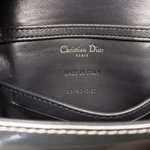 Pre-owned Christian Dior Diorama Silver Leather  shoulderbag | stylenewstar