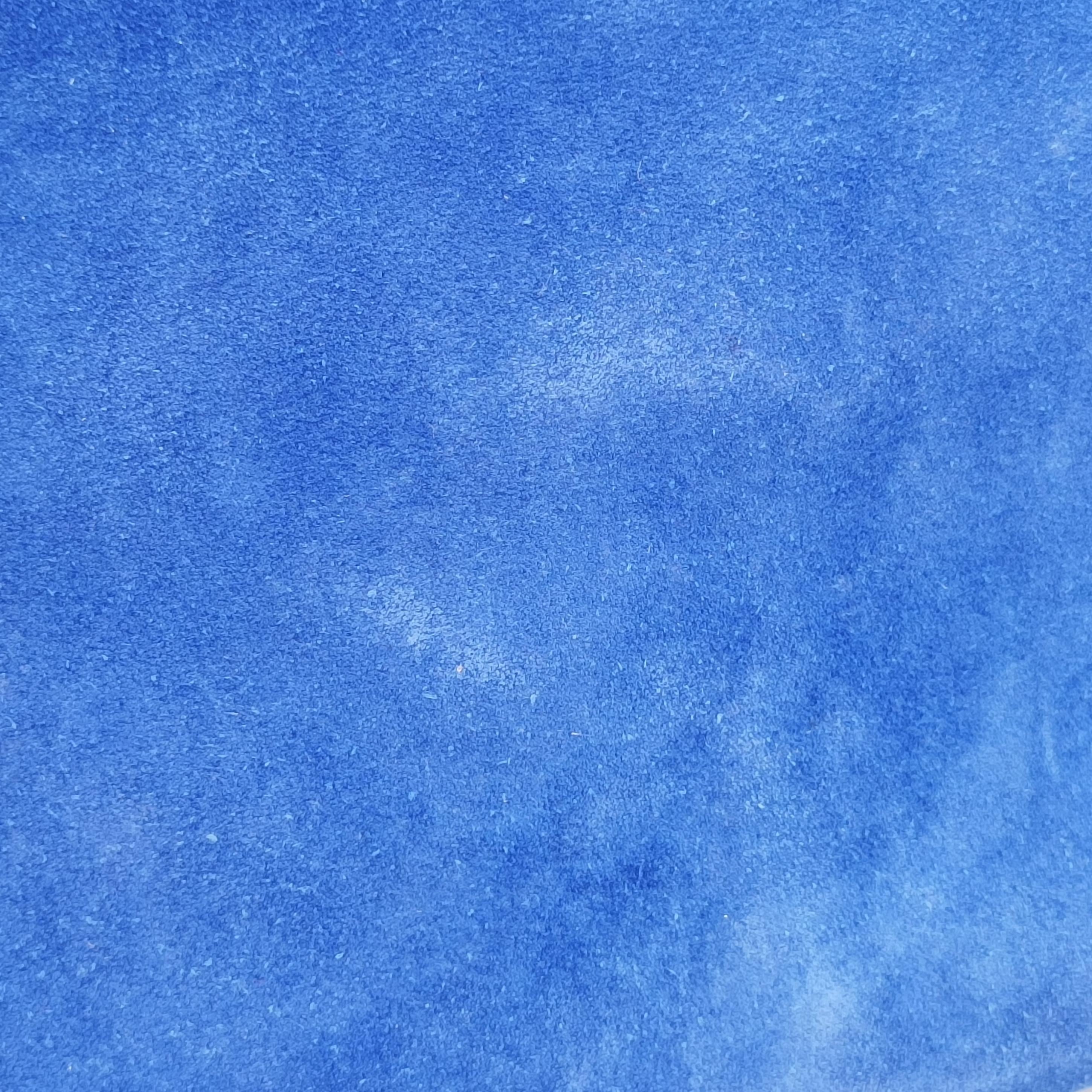 Pre-owned Celine Luggage Small Square Phantom Blue suede  handbag | stylenewstar