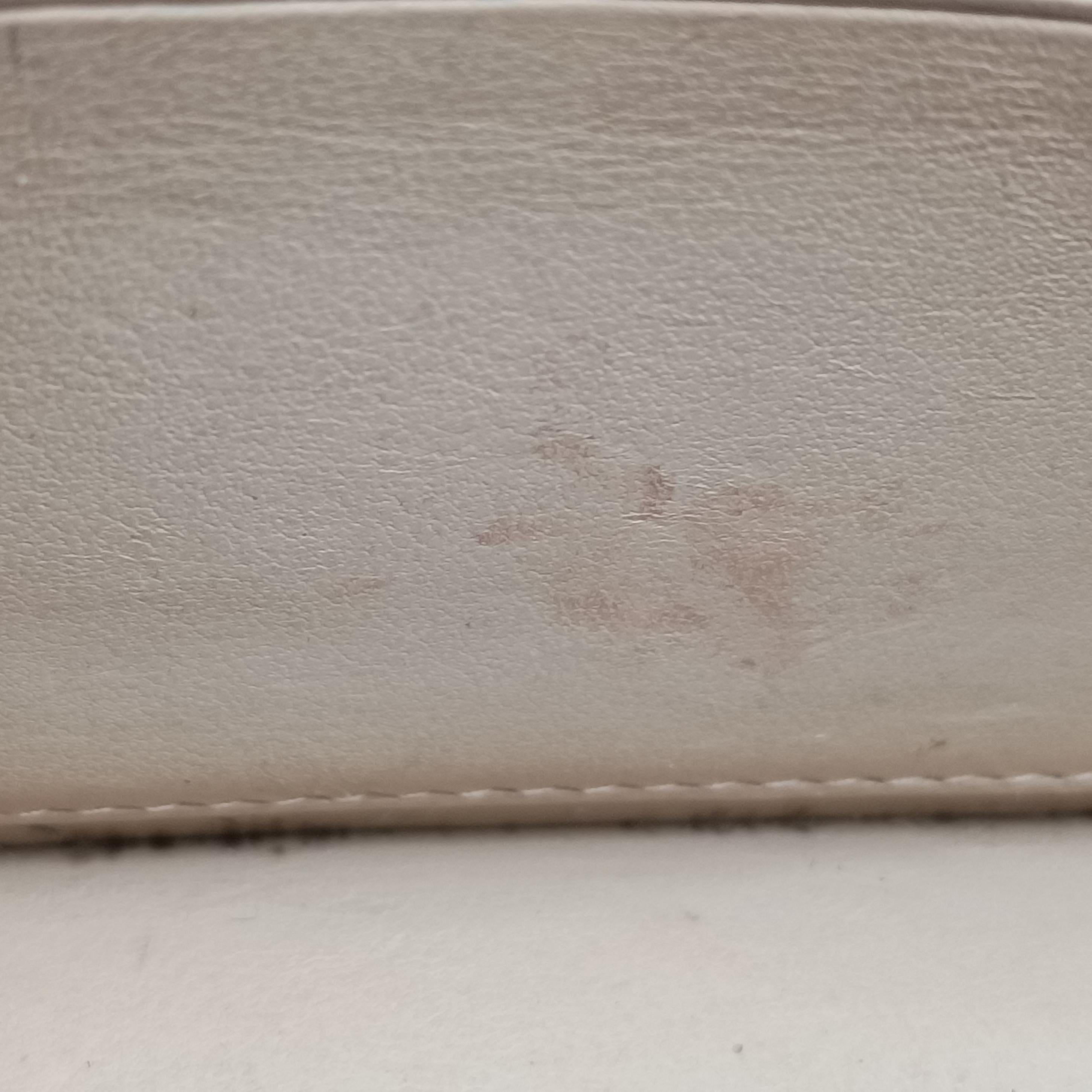 Pre-owned Yves Saint Laurent SUNSET Beige Leather 452157 shoulderbag | stylenewstar