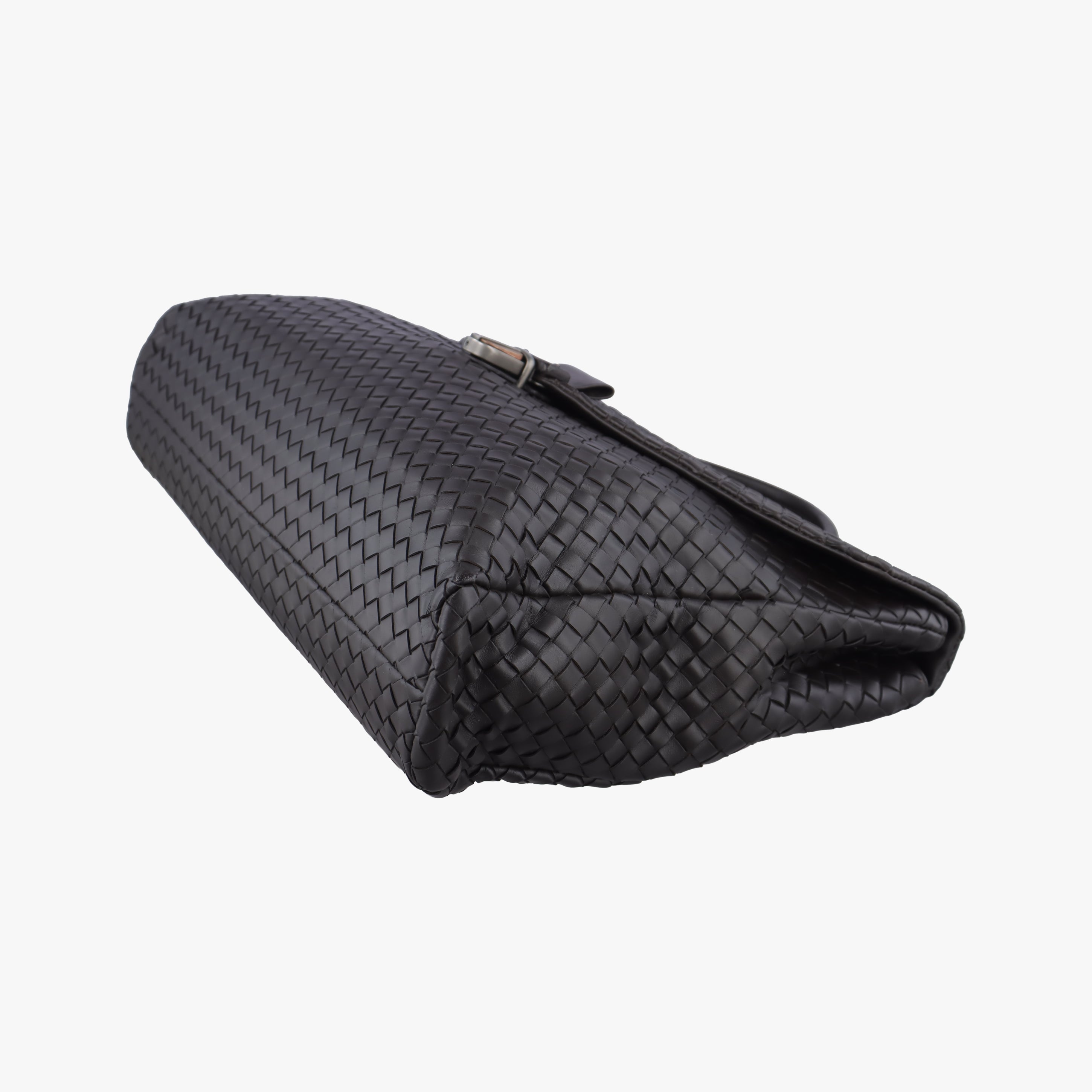 Secondhand Bottega Veneta Intrecciato Black lambskin  handbag | stylenewstar