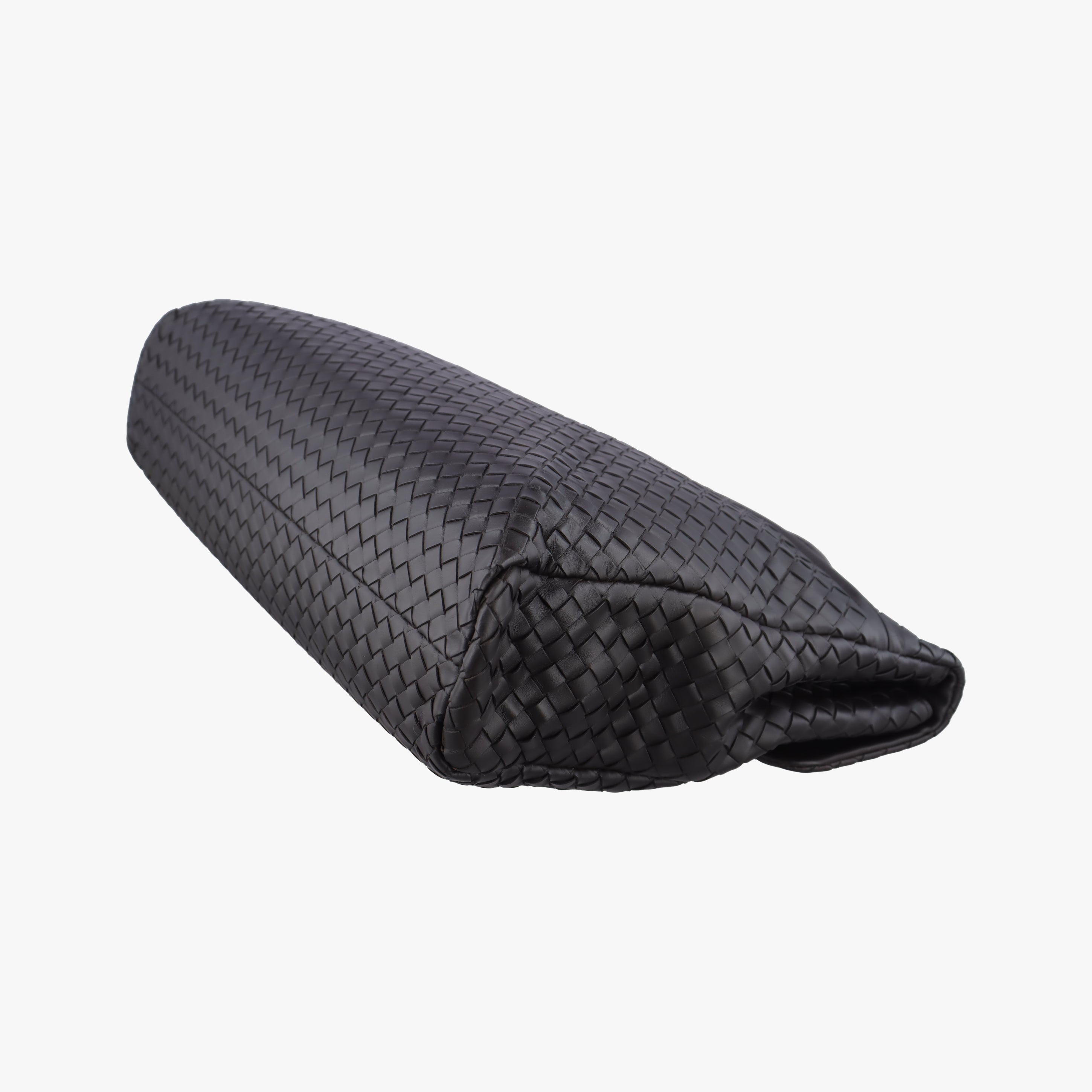 Secondhand Bottega Veneta Intrecciato Black lambskin  handbag | stylenewstar