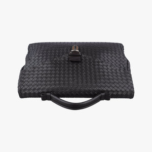 Secondhand Bottega Veneta Intrecciato Black lambskin  handbag | stylenewstar