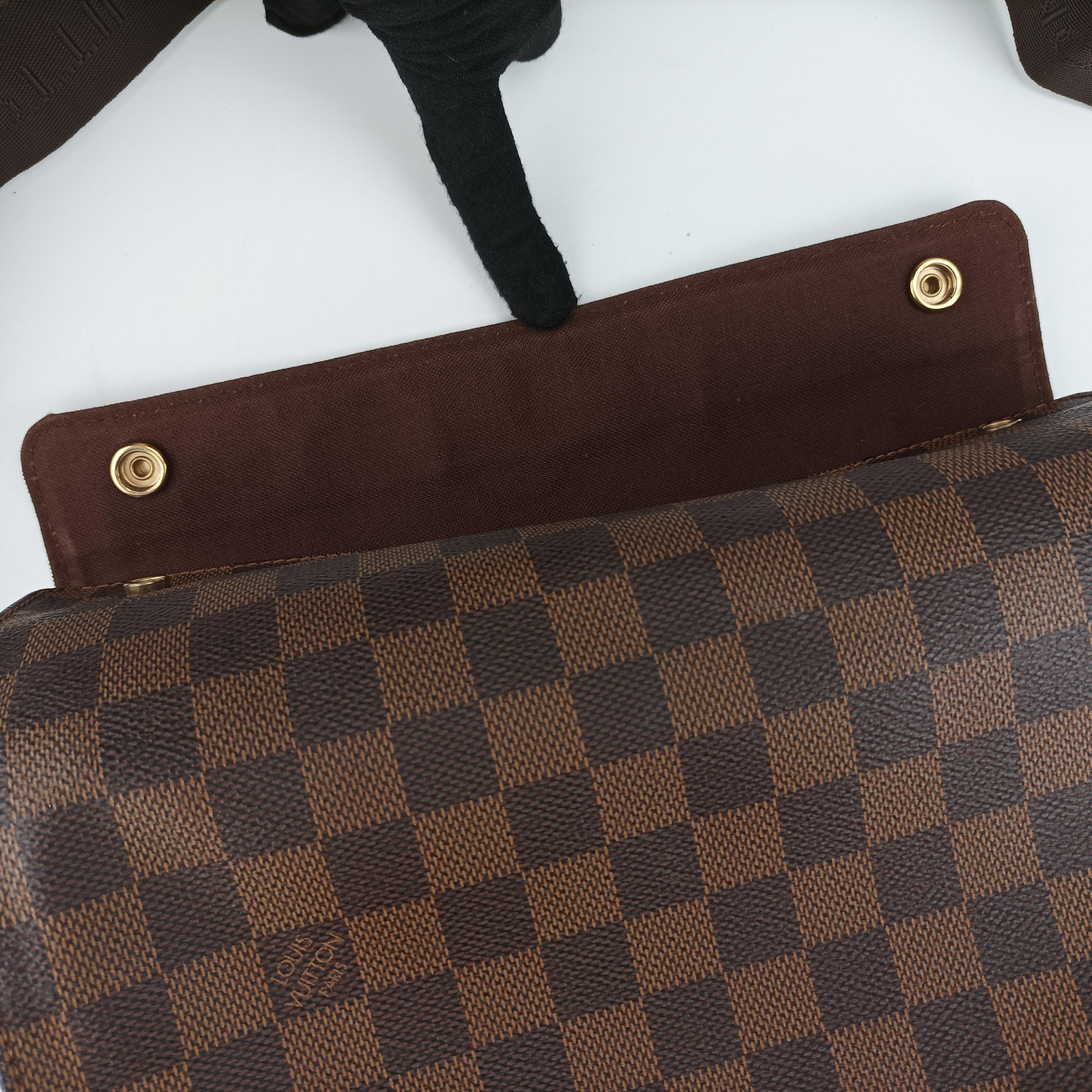 Vintage Louis Vuitton NAVIGLIO EBENE Damier Canvas N45255 shoulderbag | stylenewstar