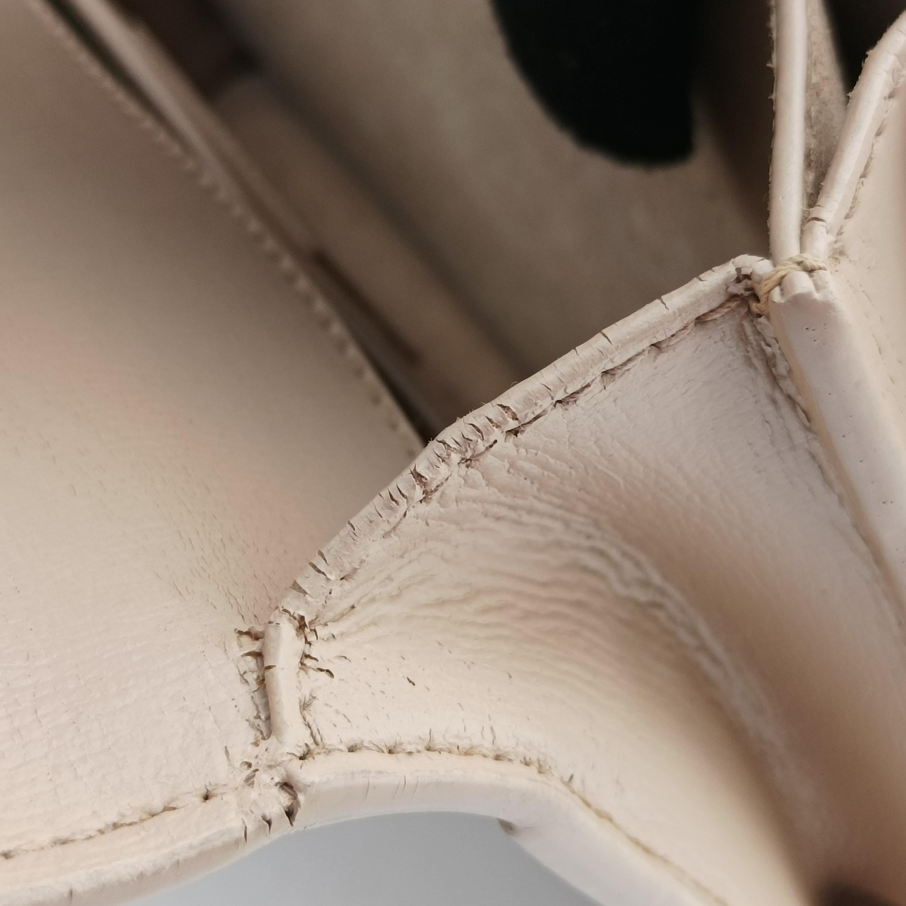 Secondhand Yves Saint Laurent SUNSET Beige Leather 442906 shoulderbag | stylenewstar