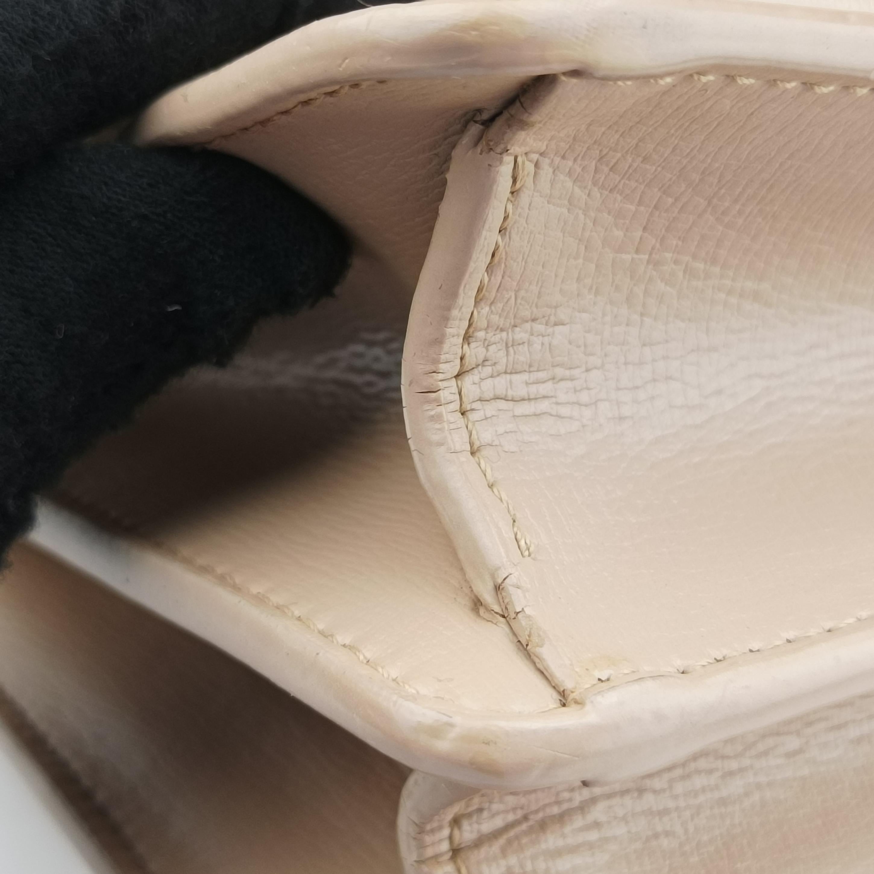 Secondhand Yves Saint Laurent SUNSET Beige Leather 442906 shoulderbag | stylenewstar