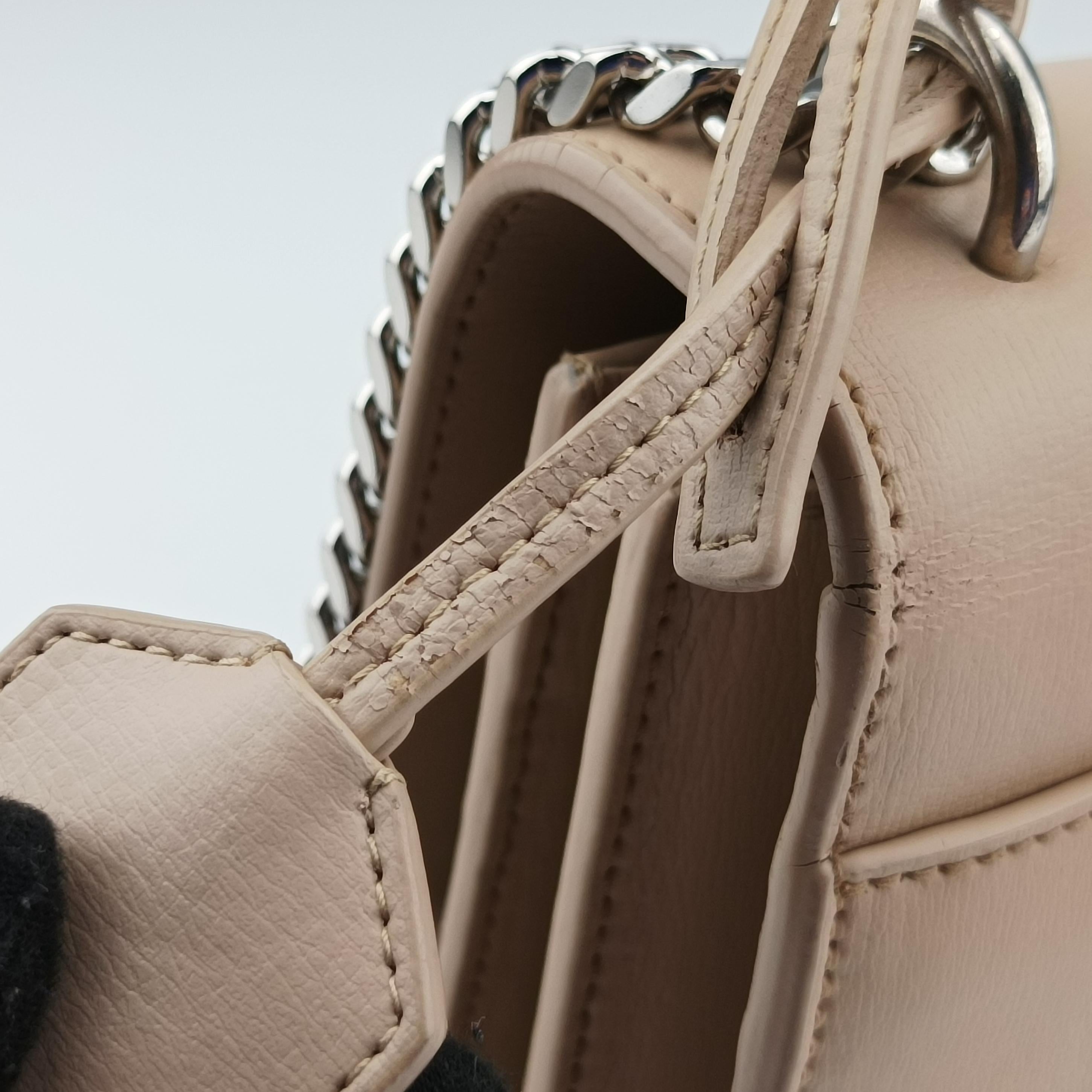 Secondhand Yves Saint Laurent SUNSET Beige Leather 442906 shoulderbag | stylenewstar