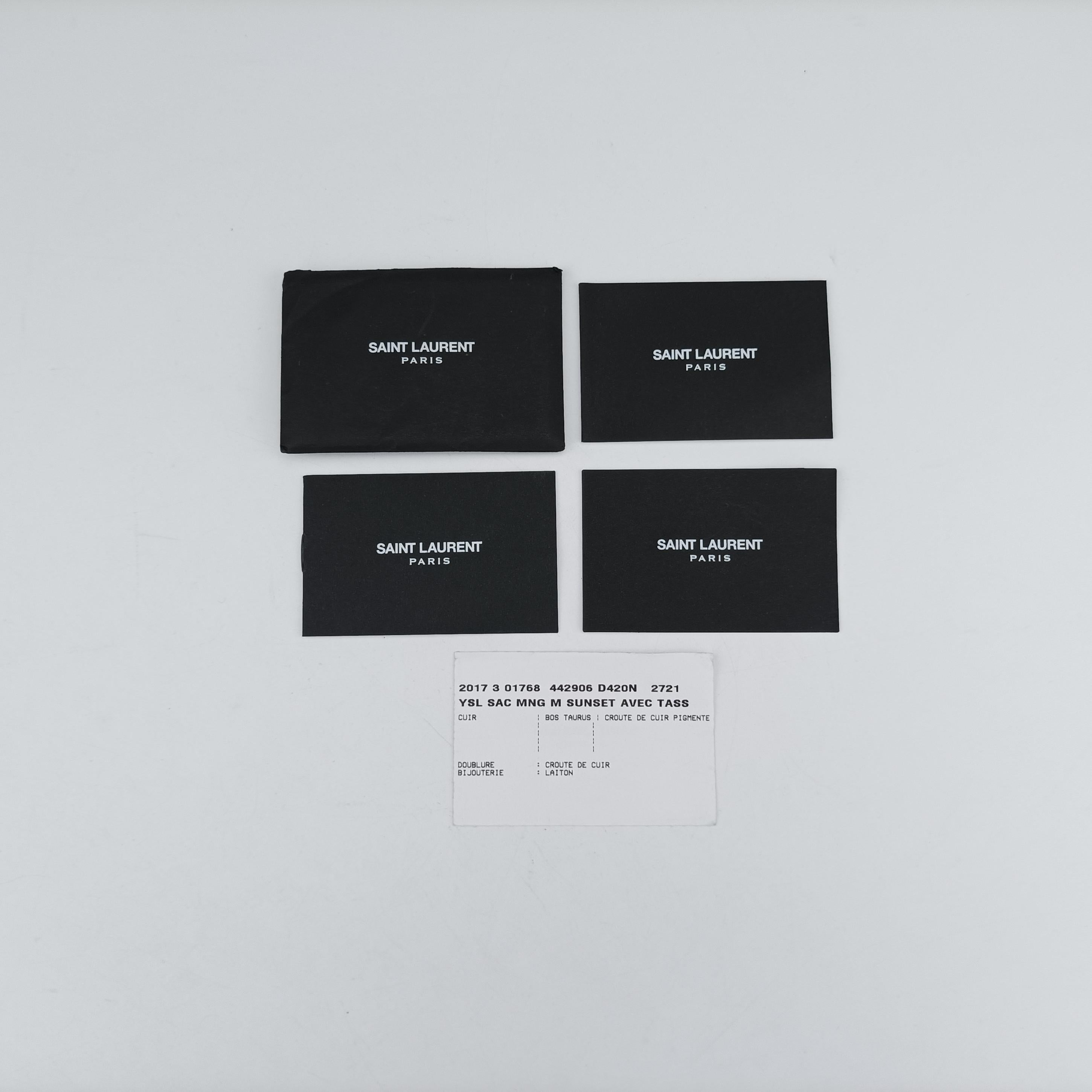 Secondhand Yves Saint Laurent SUNSET Beige Leather 442906 shoulderbag | stylenewstar