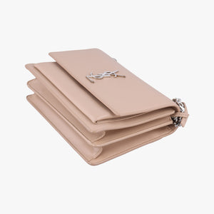 Secondhand Yves Saint Laurent SUNSET Beige Leather 442906 shoulderbag | stylenewstar