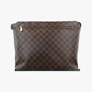 Pre-owned Louis Vuitton BROOKLYN GM EBENE Damier Canvas N51212 shoulderbag | stylenewstar