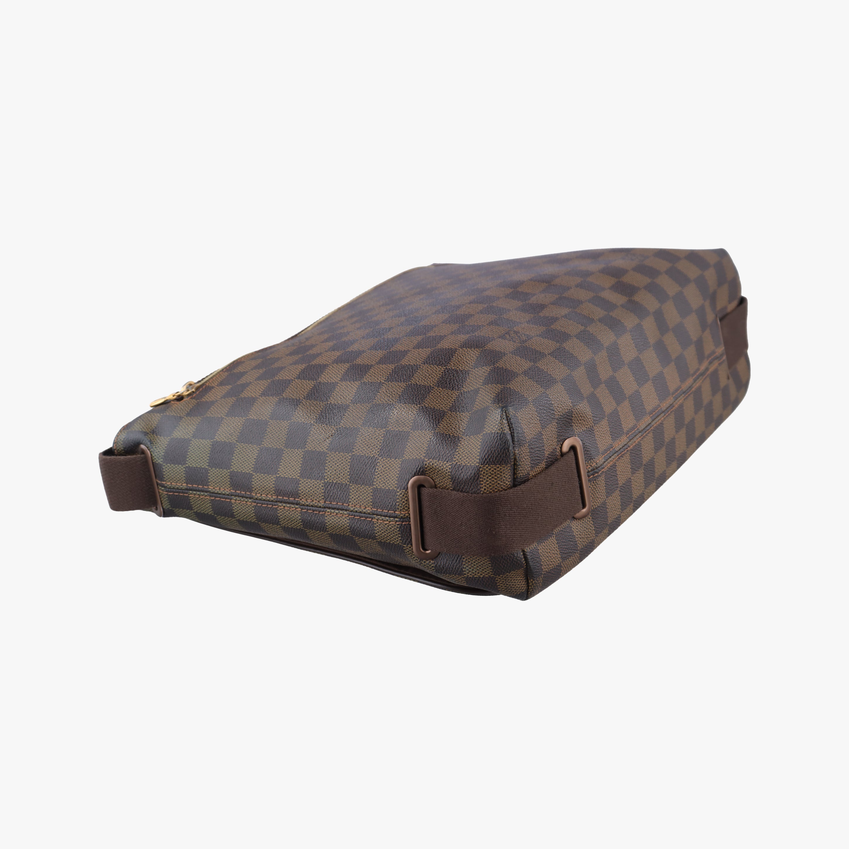 Pre-owned Louis Vuitton BROOKLYN GM EBENE Damier Canvas N51212 shoulderbag | stylenewstar