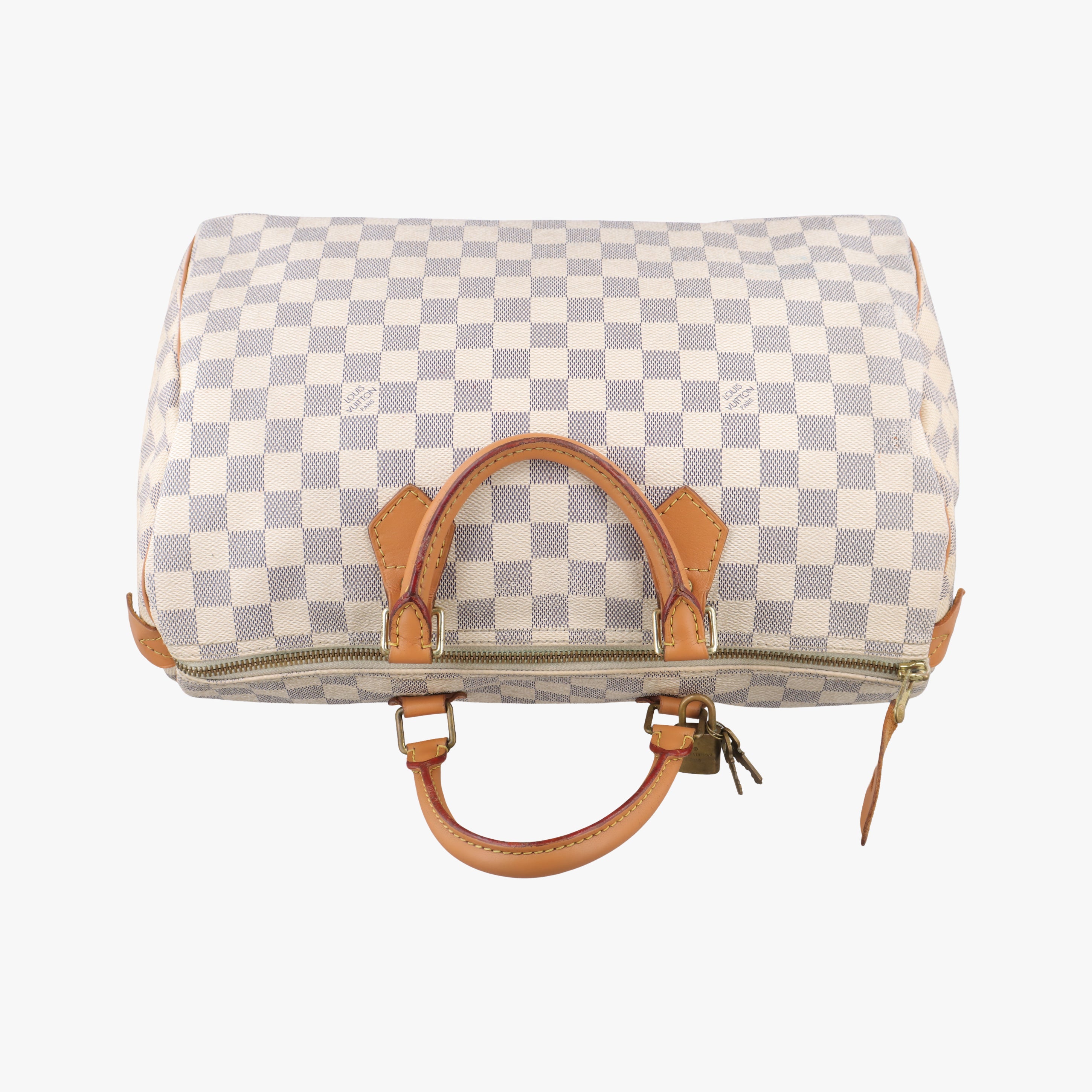 Secondhand Louis Vuitton Speedy 35 AZUR Damier Canvas N41535 handbag | stylenewstar
