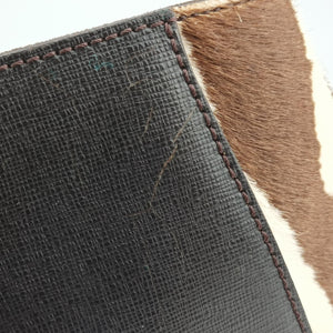 Pre-owned Fendi 2 JOURS Multicolour leather×ponyhair 8BH250 shoulderbag | stylenewstar