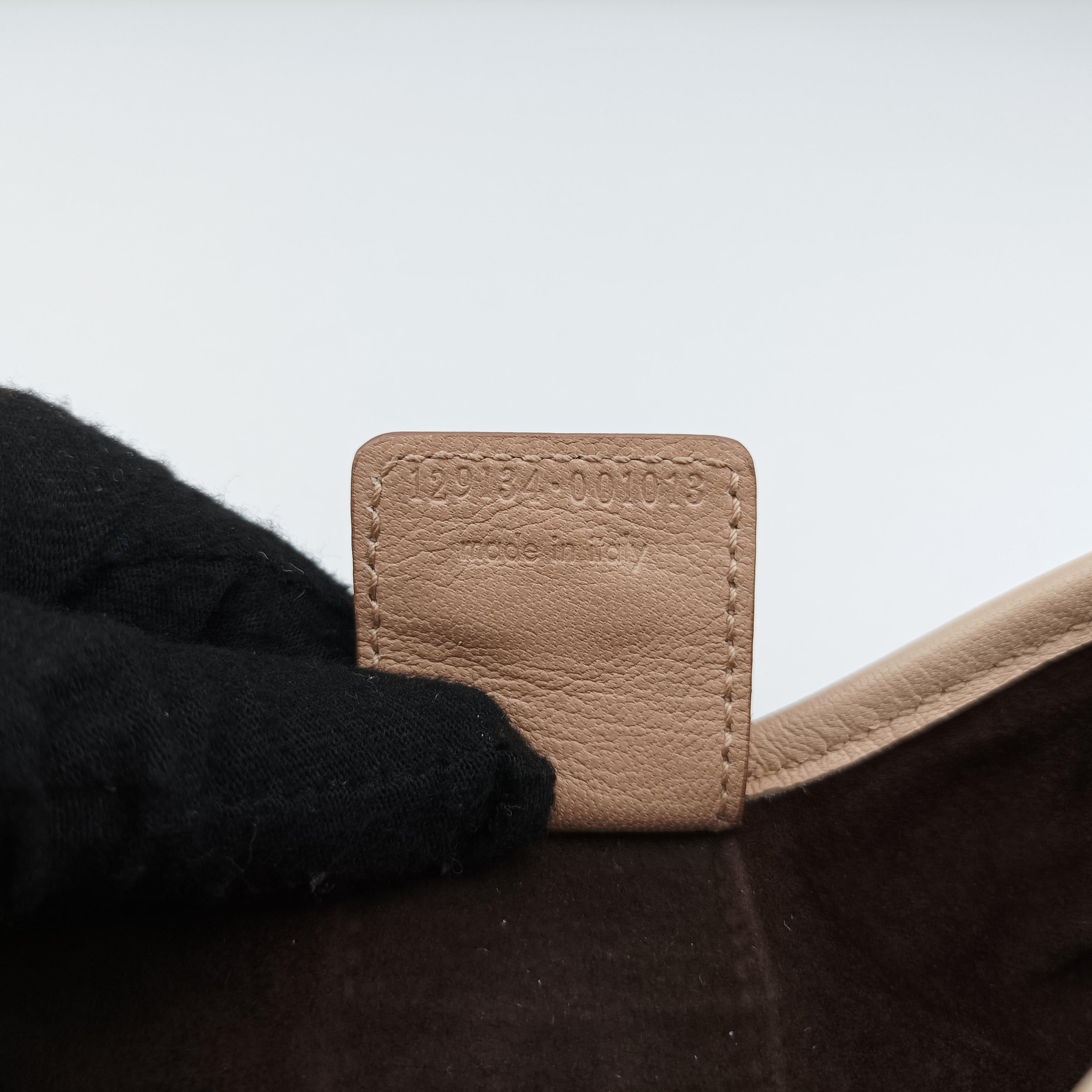 Pre-owned Yves Saint Laurent Mombasa Beige Suede 129134 shoulderbag | stylenewstar