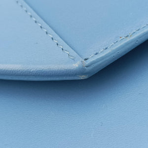 Pre-owned Yves Saint Laurent Small Betty Flap Blue Leather 314516 shoulderbag | stylenewstar