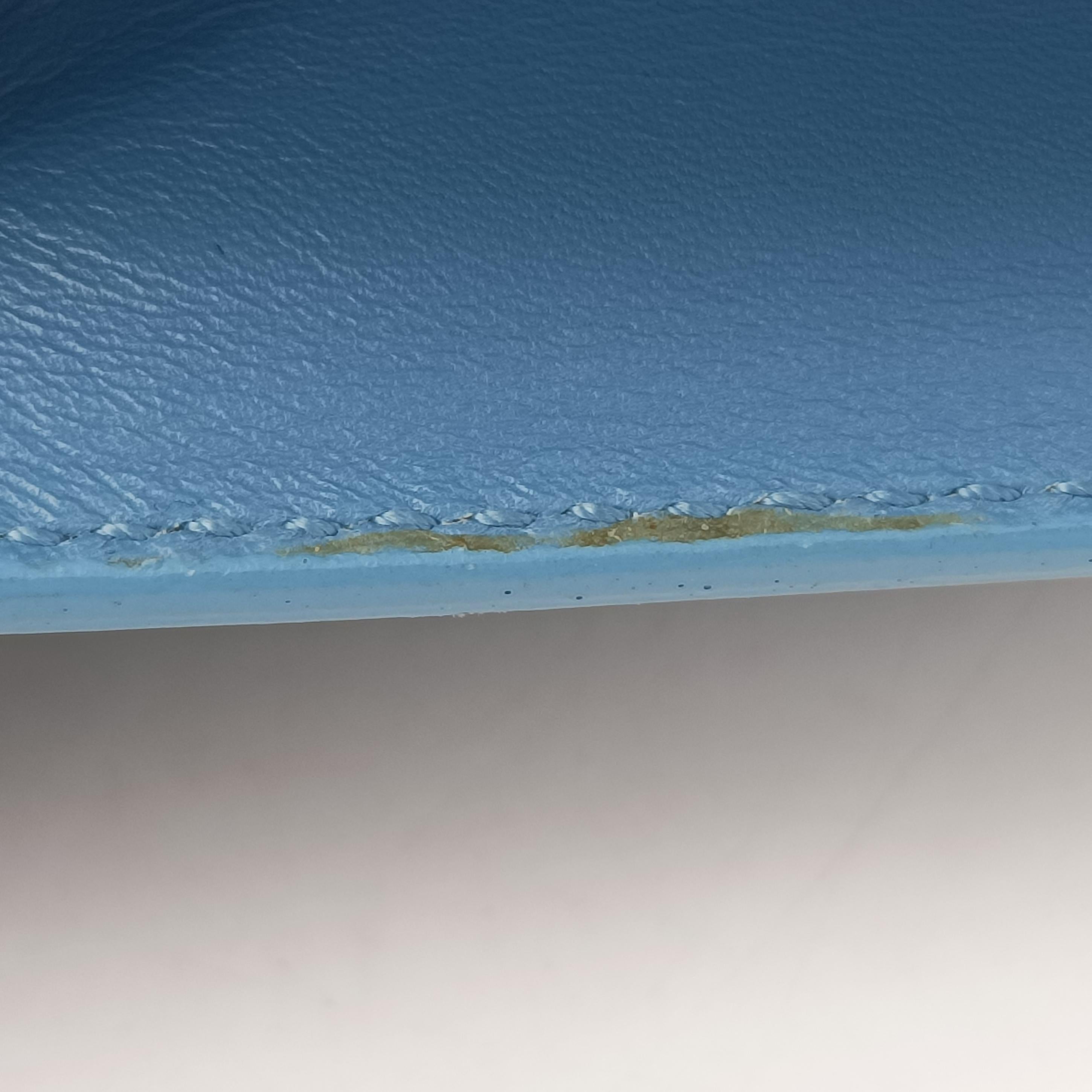 Pre-owned Yves Saint Laurent Small Betty Flap Blue Leather 314516 shoulderbag | stylenewstar