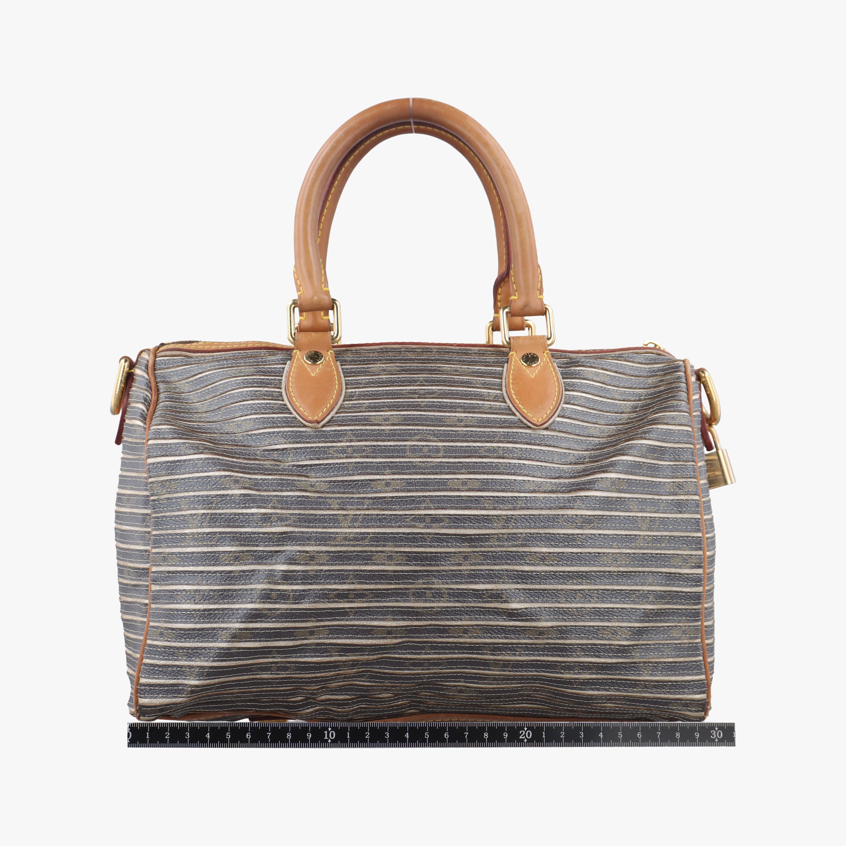 Secondhand Louis Vuitton Eden Speedy Bandouliere 30 Argent Monogram Eden Canvas M40358 handbag | stylenewstar