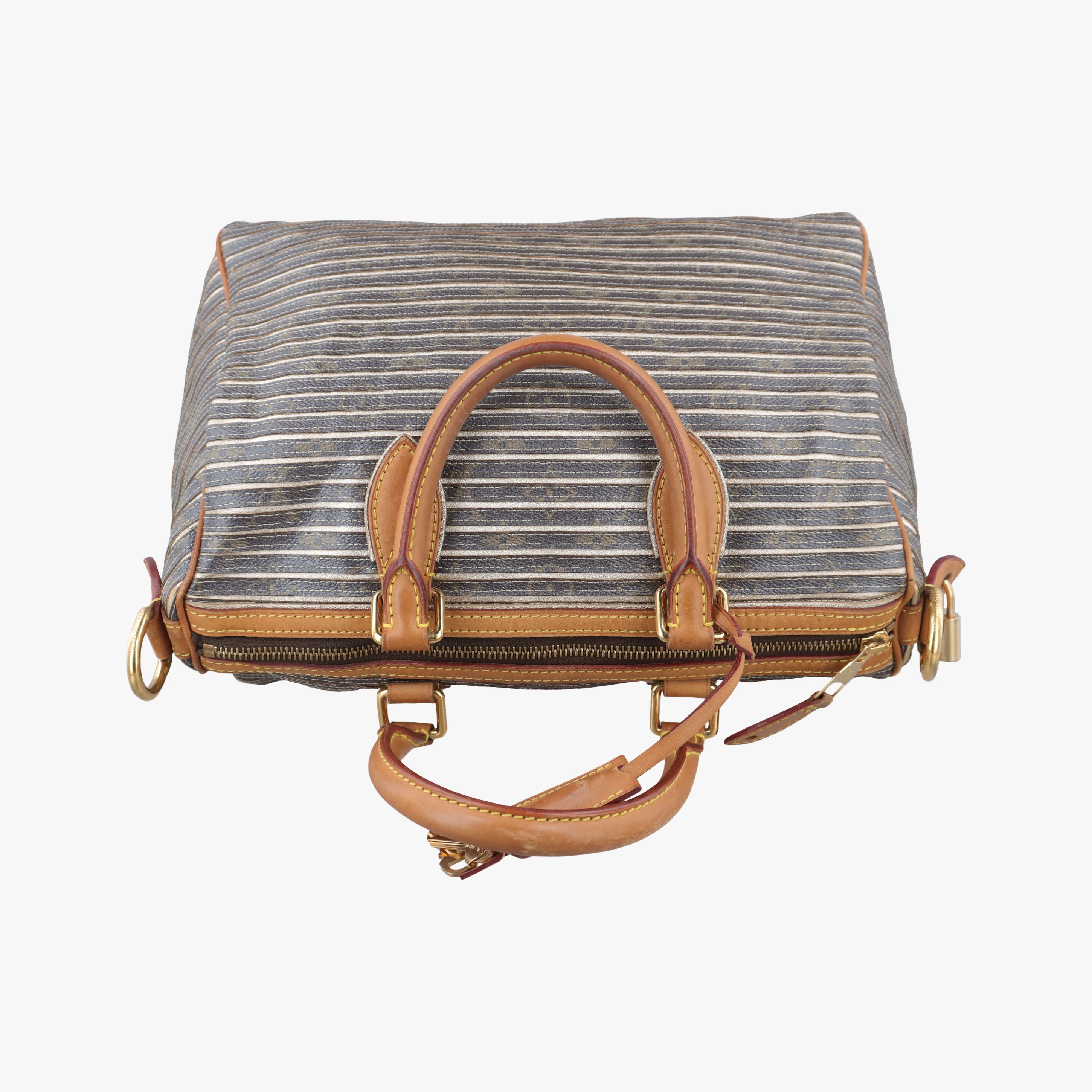 Secondhand Louis Vuitton Eden Speedy Bandouliere 30 Argent Monogram Eden Canvas M40358 handbag | stylenewstar