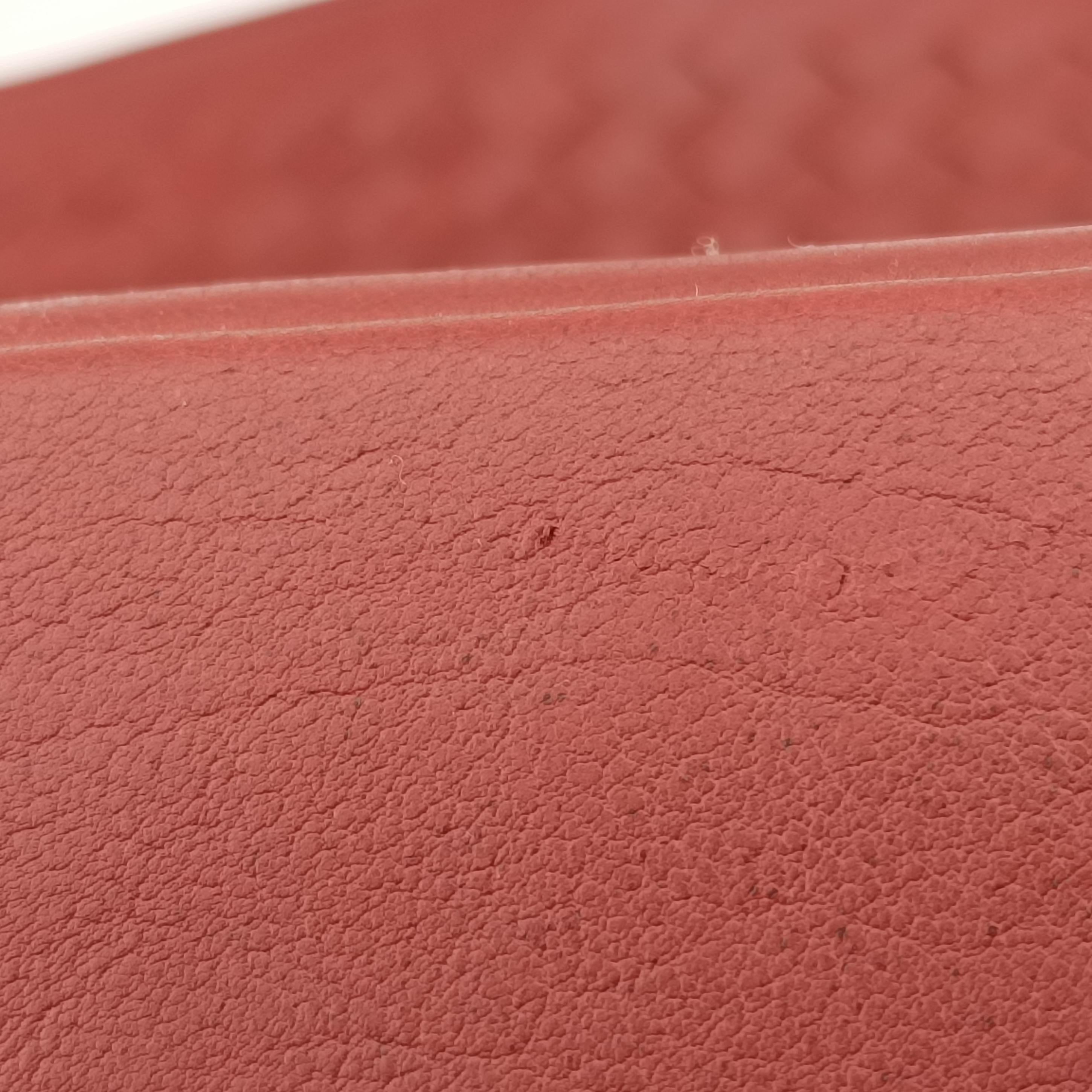 Pre-owned Bottega Veneta Intrecciato Red lambskin  handbag | stylenewstar