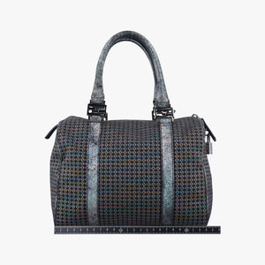 Pre-owned Fendi Zucchino Glitter Logo Multicolour canvas 8BL068 handbag | stylenewstar