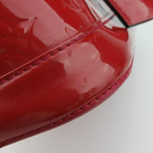 Pre-owned Louis Vuitton Alma PM pomme d'amour Vernis M90096 handbag | stylenewstar