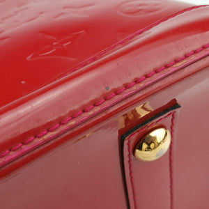 Pre-owned Louis Vuitton Alma PM pomme d'amour Vernis M90096 handbag | stylenewstar
