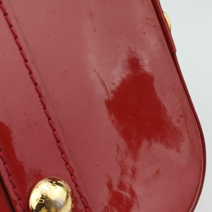 Pre-owned Louis Vuitton Alma PM pomme d'amour Vernis M90096 handbag | stylenewstar
