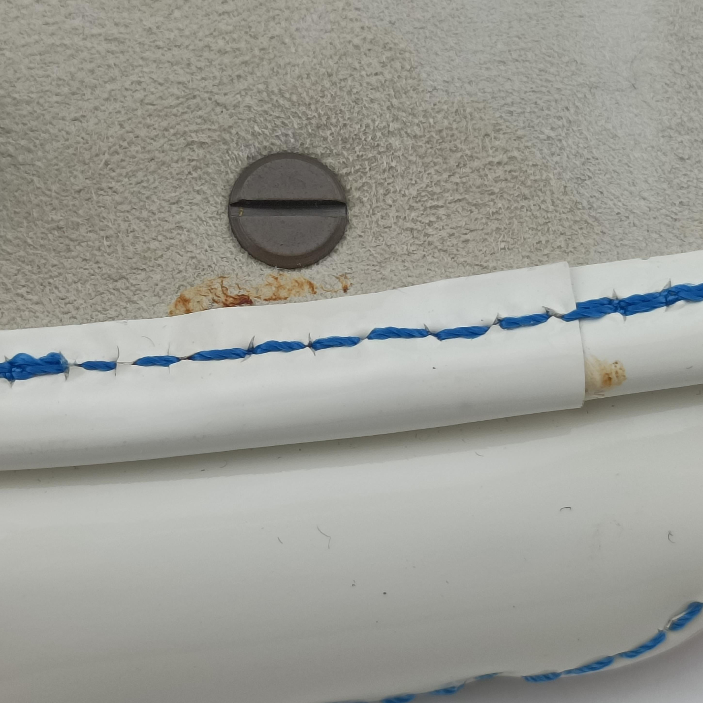 Vintage Fendi Stripe Calfhair and Velvet White Patent 8BN165 handbag | stylenewstar