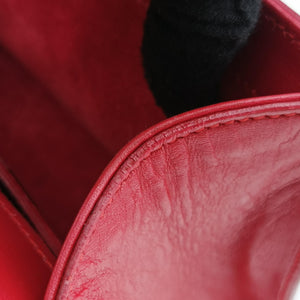 Pre-owned Yves Saint Laurent KATE Red Leather 354120 shoulderbag | stylenewstar