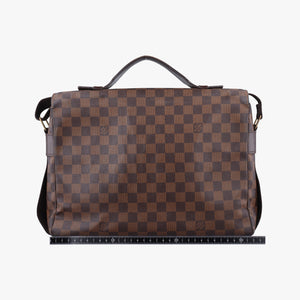 Pre-owned Louis Vuitton BROADWAY EBENE Damier Canvas N42270 shoulderbag | stylenewstar