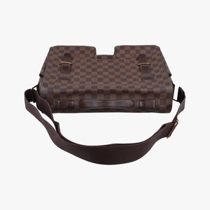 Pre-owned Louis Vuitton BROADWAY EBENE Damier Canvas N42270 shoulderbag | stylenewstar