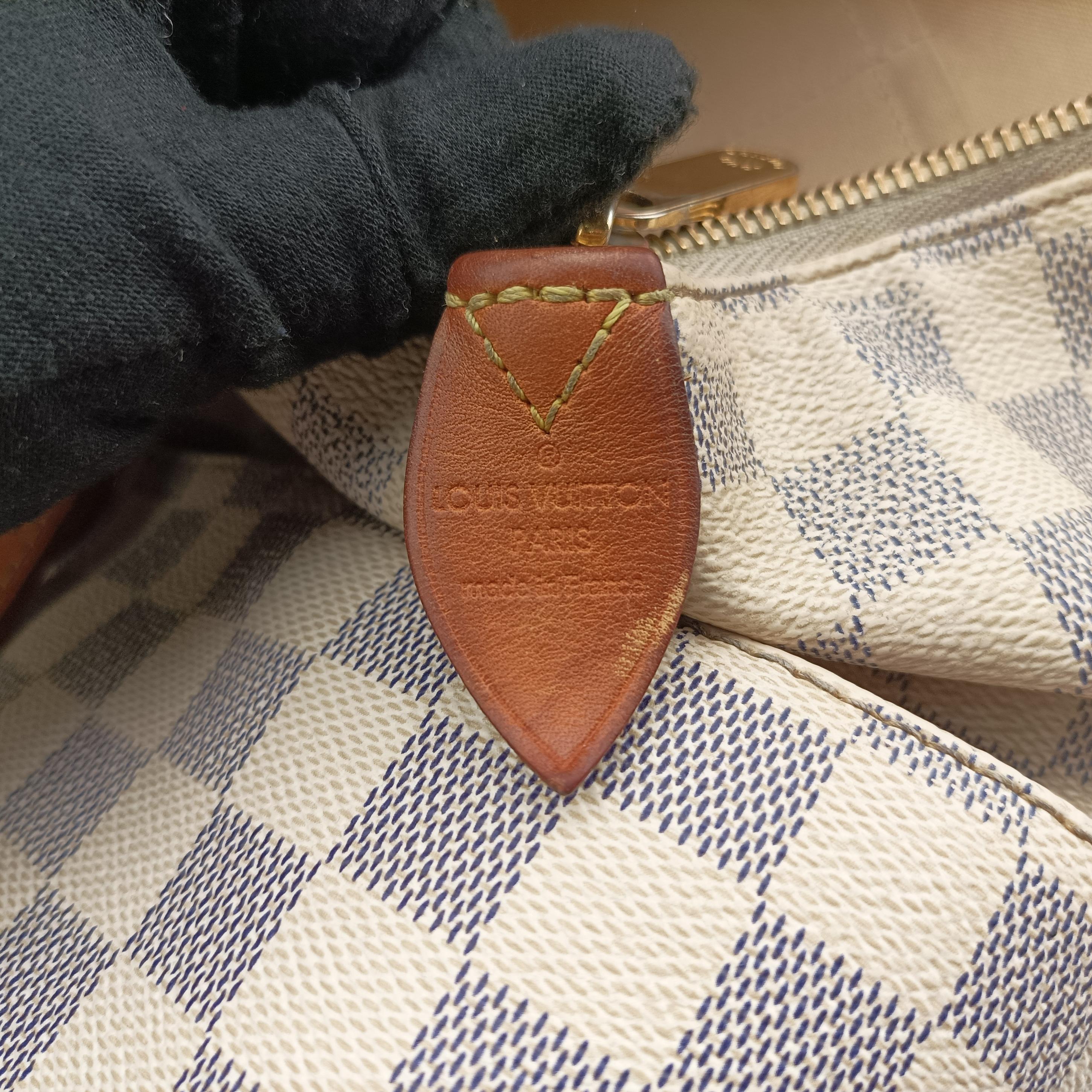 Pre-owned Louis Vuitton TOTALLY MM AZUR Damier Canvas N51262 shoulderbag | stylenewstar